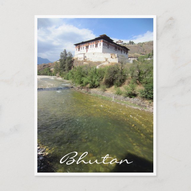 Carte Postale paro dzong bhutan (Devant)
