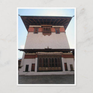 Carte Postale paro dzong central