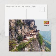 Paro Taktsang : le monastère du nid de tigre - Bho