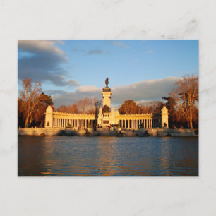 Carte Postale Parque de El Retiro, Madrid, Espagne