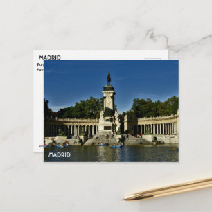 Carte Postale Parque El Retiro Madrid