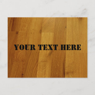 Carte Postale Parquet sur mesure