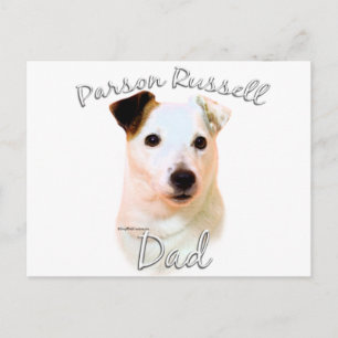 Carte Postale Parson Russell Terrier (lisse) Papa 2