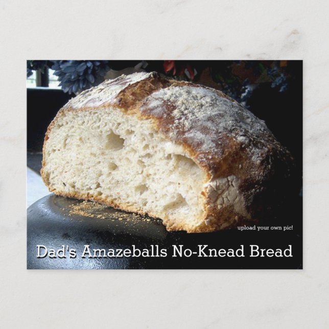 Carte Postale Partage/collecte de recettes personnalisables (Devant)