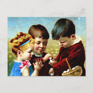 Carte Postale "Partage de la prime de la chasse"