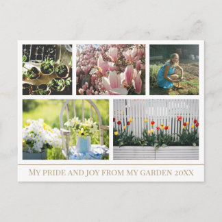 Carte Postale Partagez des photos de la beauté de votre jardin C