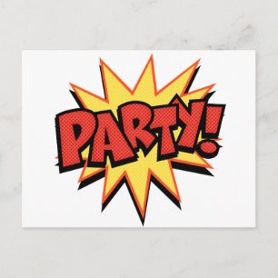 Carte Postale Parti Bang