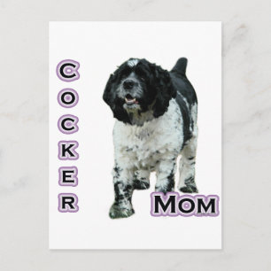 Carte Postale Parti Cocker Spaniel Maman; Maman de Cocker Spanie