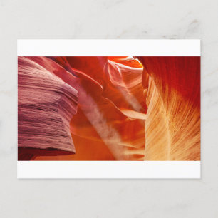Carte Postale particules de poussière dans le rayon de lumière
