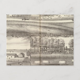 Carte Postale Partie de la propriété détenue par George A Hance