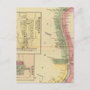 Carte Postale Partie supérieure de la rivière Ohio et de la vall
