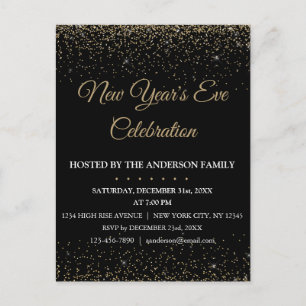 Carte Postale Parties scintillantes d'étincelle de partie de