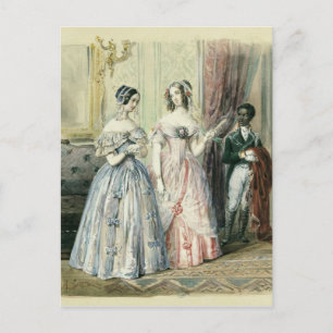 Carte Postale Partir pour la boule, 1830-48