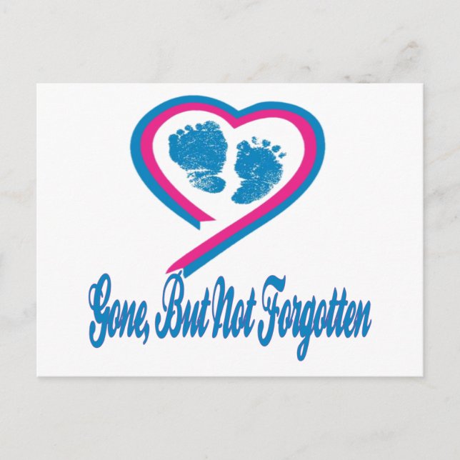 Carte Postale Partis Mais Pas Oubliés (Devant)