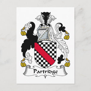 Carte Postale Partridge Family Crest