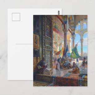 Carte Postale Parvis de la Mosquée Umayyade Bauernfeind