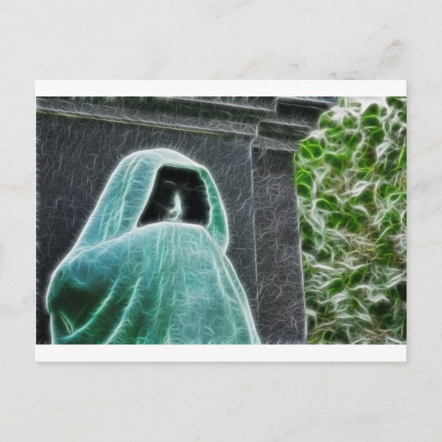 Carte Postale Pas aujourd'hui Satan (Devant)