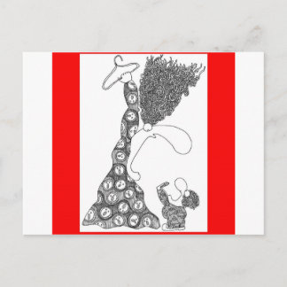 Carte Postale Pas de cintres !