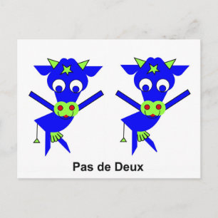 Carte Postale Pas de Deux