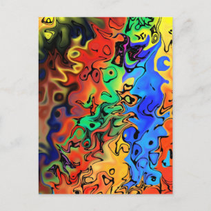 Carte Postale Pas de hâte : Abstrait 44