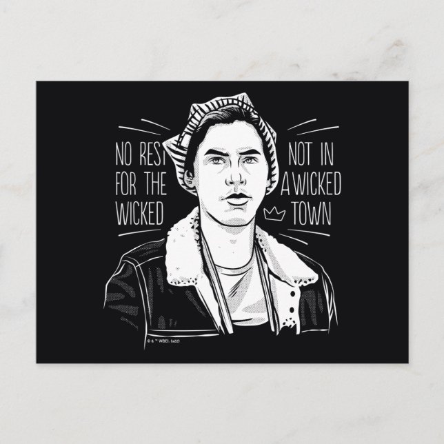 Carte Postale Pas De Repos Pour Les Méchants (Devant)