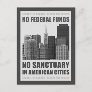 Carte Postale Pas de villes sanctuaires