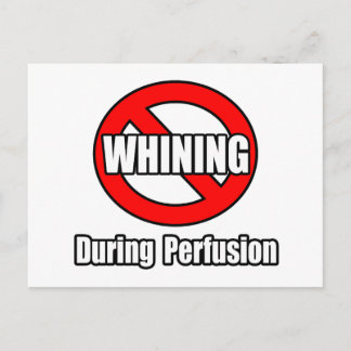 Carte Postale Pas De Whlaxonnage Pendant La Perfusion