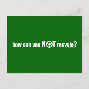 Carte Postale Pas recycler ?