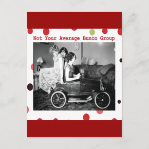 Carte Postale pas votre groupe de bunco moyen