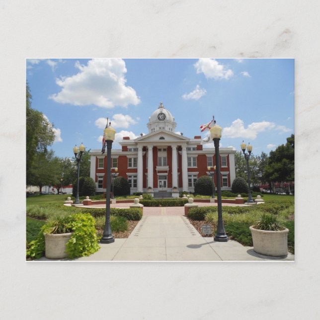 Carte Postale Pasco County Court House Floride (Devant)