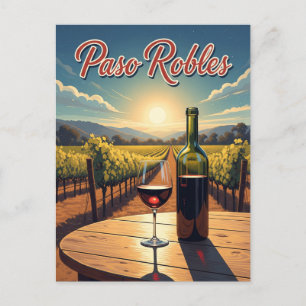 Carte Postale Paso Robles Côte Centrale Californie