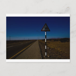 Carte Postale Passage à chameaux