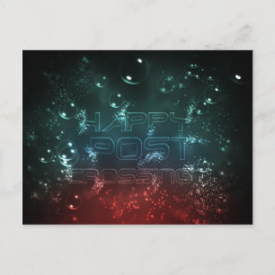 Carte postale "Passage de poste sous-marin"