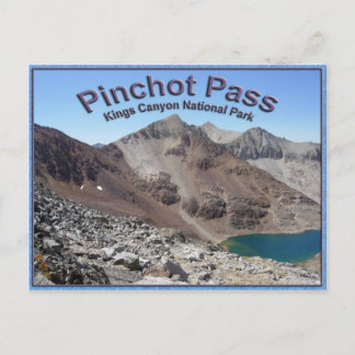 Carte Postale Passe Pinchot sur le sentier John Muir