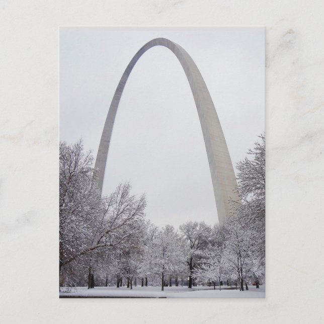 Carte Postale Passerelle Arch, Expansion Nationale Jefferson, MO (Devant)