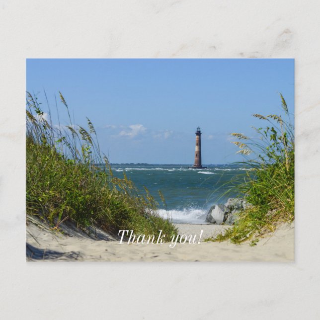 Carte Postale Passerelle du phare de l'île Morris (Devant)