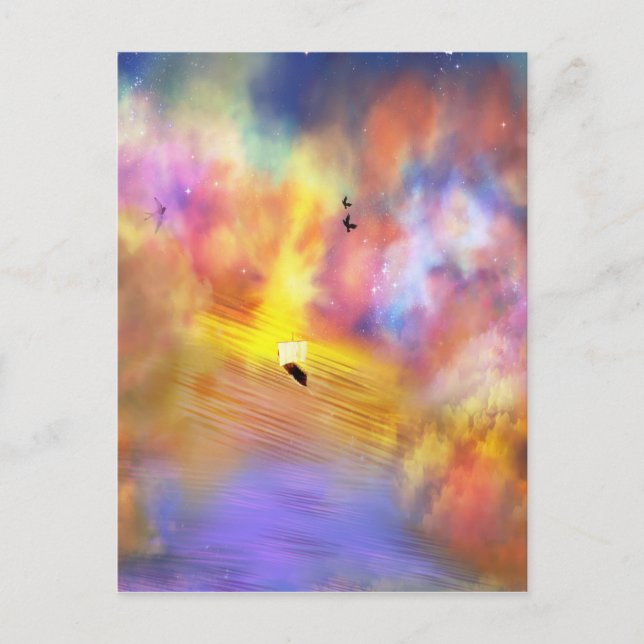 Carte Postale passerelle_vers_elysium_serviette (Devant)