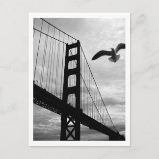 Carte Postale Passerelle vers l'Ouest, B&W