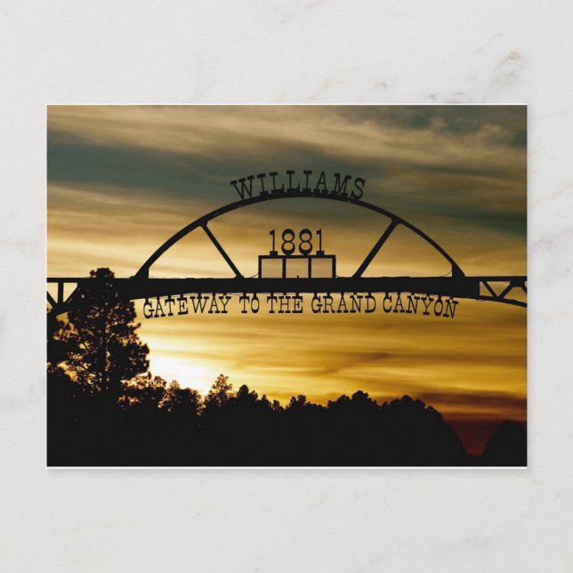 Carte Postale Passerelle Williams (Devant)