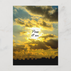 Carte Postale Passez-le