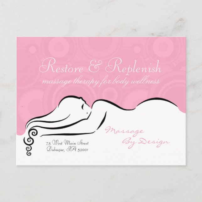 Carte Postale Passion Pink Darla Postcard (Devant)