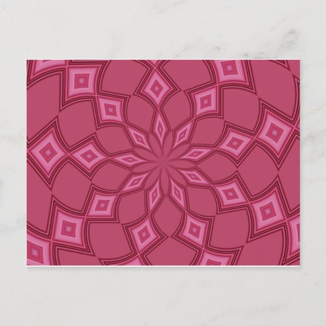 CARTE POSTALE PASSION ROSE (Devant)