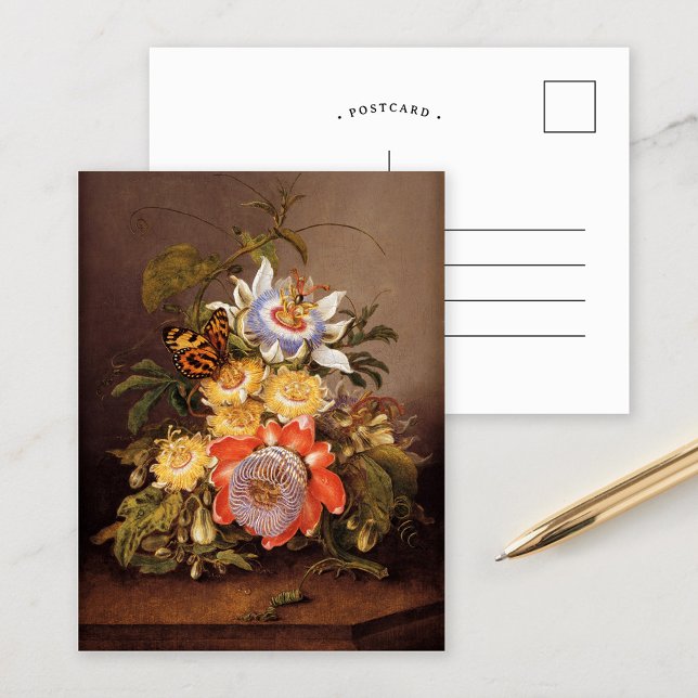 Carte Postale Passionfleurs | Ferdinand Bauer (Créateur téléchargé)