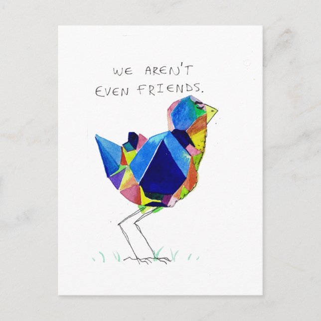 Carte postale passive agressive (Devant)