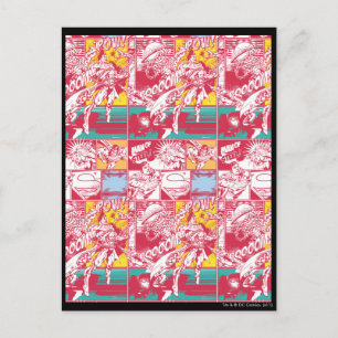 Carte Postale Pastel Comic Art