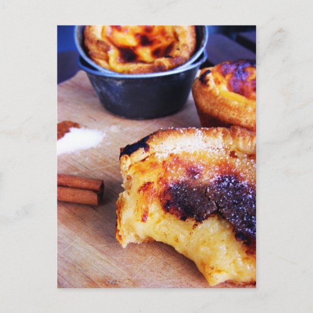 Carte Postale pastel de nata (Devant)