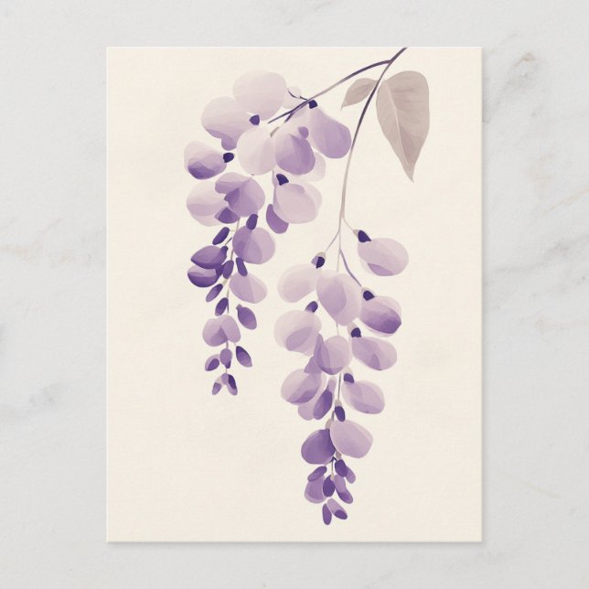 Carte Postale Pastel Flora dans la douceur #101 (Devant)