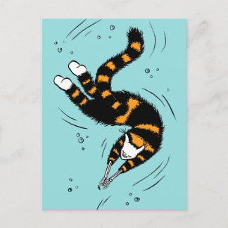 Carte Postale Pastel Goth Chat Skeleton