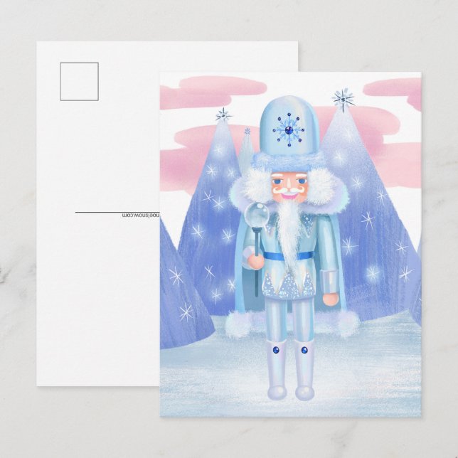 Carte Postale Pastel Nutcracker Winter King (Devant / Derrière)