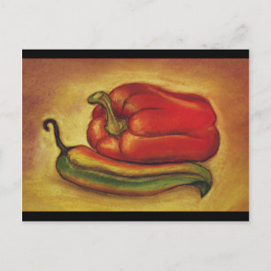 Carte Postale Pastel Peppers